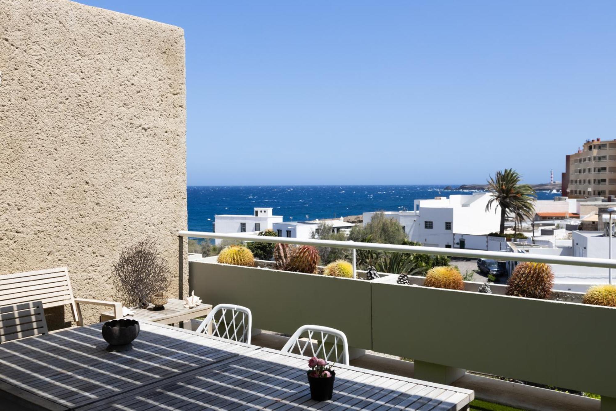 Sea View Apartment 2B Poris de Abona Luaran gambar
